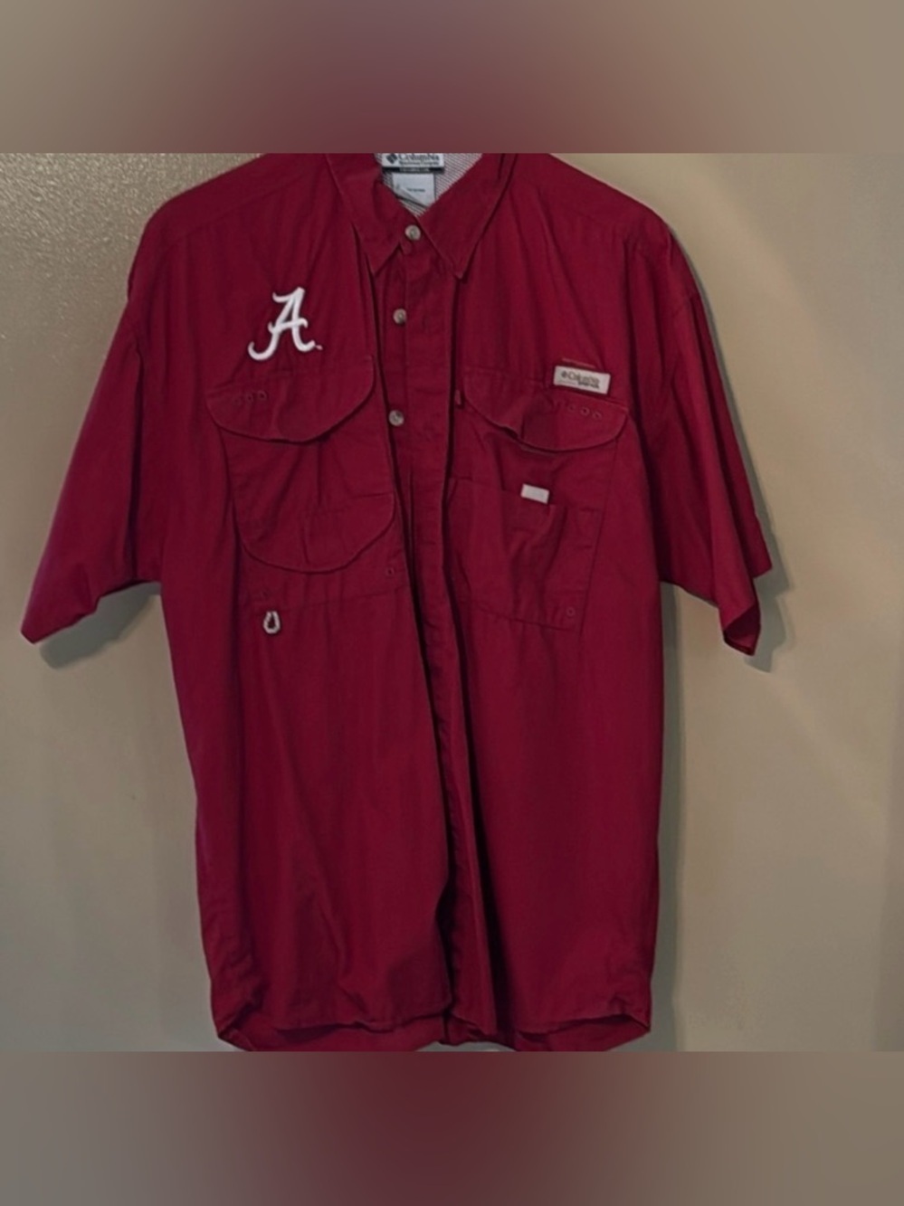 Columbia Alabama PFG Shirt Size M. B1